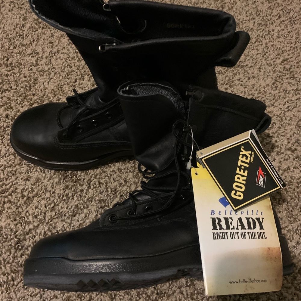 Gore Tex Belleville 800 ST steel toe boots